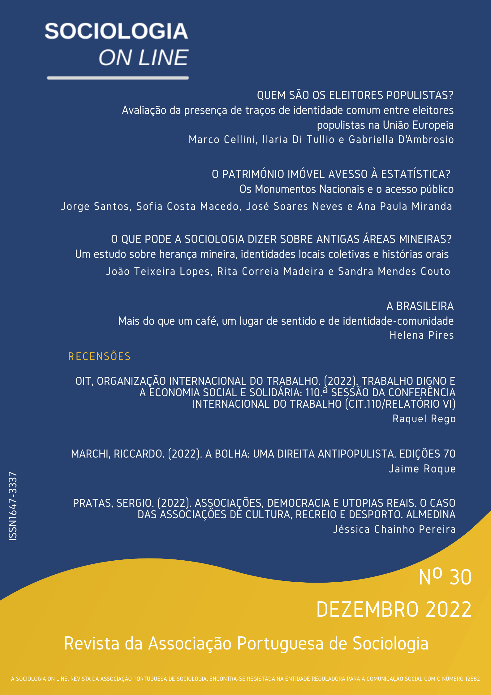 Capa Revista nº 30